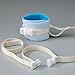 Posey 2532A Foam Limb Holders with Hook and Slider, Single Strap
