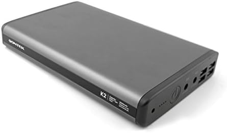 Qontek 50000 mAh Power Bank Charger External Portable Battery Pack for Laptops Notebooks iPhone and Android Smartphones and Tablets