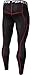 TM-P16-BKRZ_Large j-ALX Tesla Men's Cool Dry Compression Baselayer Pants Leggings Tights P16