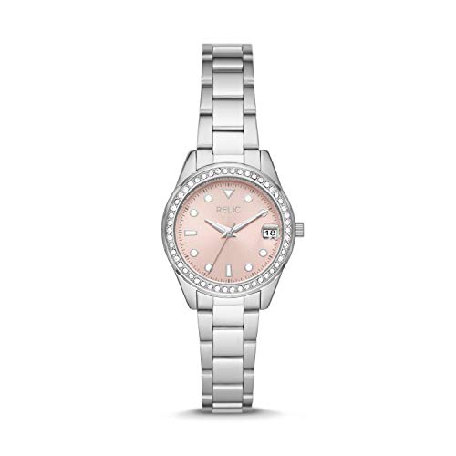 Relic-by-Fossil-Womens-Alloy-Quartz-Watch-with-Stainless-Steel-Strap-Silver-14-Model-ZR12629