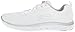 Skechers Sport Women's Flex Appeal 2.0 Fashion Sneaker, White/silver, 8 M US