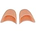 PIXNOR 2 pcs Toe Pads Protector Silicon Ballet Shoes Toe Caps Gel