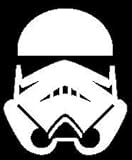 Star Wars Storm Trooper White Cell Phone Decal