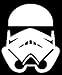 Star Wars Storm Trooper White Cell Phone Decal