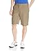 PGA TOUR mens Flat Front With Expandable Waistband (Size 30 - 44) Golf Shorts, Chinchilla, 36 US