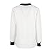 Froomer Teen Girls Cat Print Sweatshirt Long Sleeve Blouse Loose Sweater Shirt, White, Small