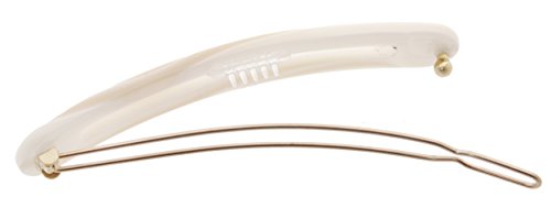 France Luxe Cutout Oblong Tige Boule Barrette - Alba