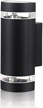 LED 6W Wall Mount Cylinder Up Down Light , 3000K Warm White, 85-265V, Residential Sconce Lighting, Porch Garage Shed Walkway