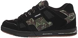 Globe mens Sabre Skate Shoe, Black/Camo, 13 US