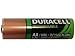 Pack of 20 Duracell DC1500 2450 mAh NiMH AA Rechargeable Battery - Bulk Pack - with FREE Clear Battery Storage Holder Case