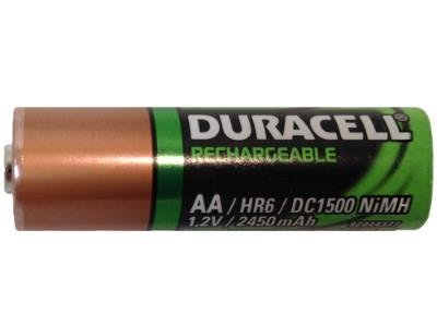 Pack of 20 Duracell DC1500 2450 mAh NiMH AA Rechargeable Battery - Bulk Pack - with FREE Clear Battery Storage Holder Case Pack of 20 Duracell DC1500 2450 mAh NiMH AA Rechargeable Battery - Bulk Pack - with FREE Clear Battery Storage Holder Case