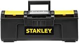 Stanley 16 Inch One-Touch Tool Box with Removable Tray Durable Storage view 2