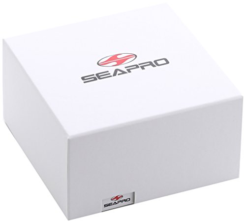 Seapro Men's SP8312 Analog Display Quartz Black Watch