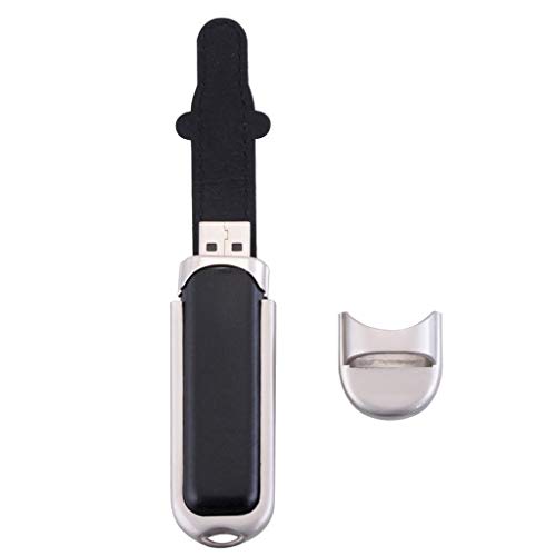 image for LDL shop USB 2.0 Flash Drive 256GB Memory Stick in Black Leather