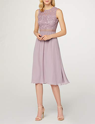 Truth & Fable Dames Midi Chiffon A-lijn jurk - Image 3