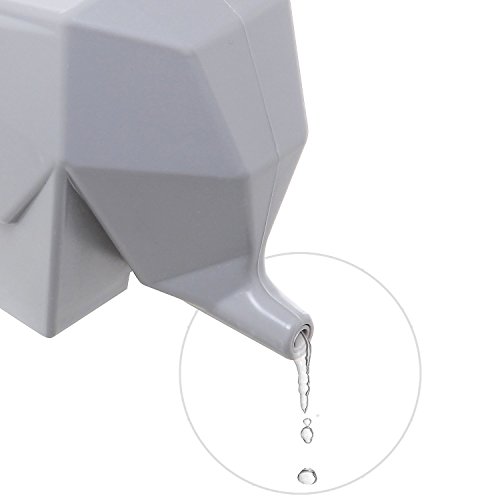 Agile-Shop Cute Elephant Design Plastic Cutlery Drainer Storage Holder Box for Home Kitchen, Bathroom, Toothbrush, Small Knife Accessories (Gray)