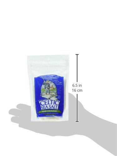 Fine Ground Celtic Sea Salt ¼ lb Resealable Bag - Image 3