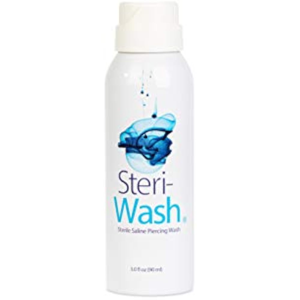 SteriWash Aftercare Piercing Spray 3 Oz Beauty eBay