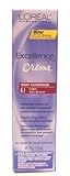 L'oreal Excellence Creme Permanent Hair Color, Light Ash Brown No.6.1, 3.2 Ounce (Pack of 3)