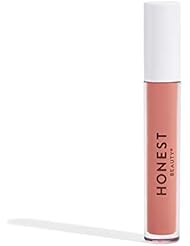 Honest Beauty Liquid Lipstick, Off Duty | VEGAN | Hydrating All-Day Wear & Flex Feel | Synthetic Film Formers Free, Silicone Free, Cruelty Free | 0.12 fl. oz.