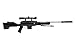 Black Ops Break Barrel Sniper Air Rifle - Spring Piston Sniper .177 Airgun - Shoot .177 BBS -Scope Included
