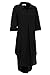 Meaneor Women's Plus Size High Low Hem Loose Tunic Dress