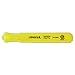 Universal 08861 Desk Highlighter, Chisel Tip, Fluorescent Yellow (Pack of 12)