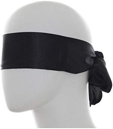 Wyenliz Eye Mask Blindfold Soft Satin - Costume Sleep Mask Games Play