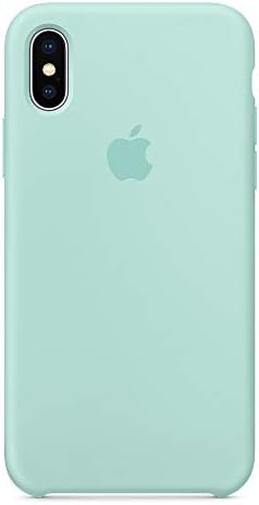 iPhone x Silicone case,Dawsofl Soft Liquid Silicone Case Cover Shell for Apple iPhone x/10 5.8inch 2017 Release Boxed- Retail Packaging (Marine Green)