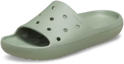 Crocs‎ Classic Two Strap Slide Shoes Mens Size 11 Green Tie Dye Comfort Sandals Crocs Green Sandals for Men for sale | eBay main image 2