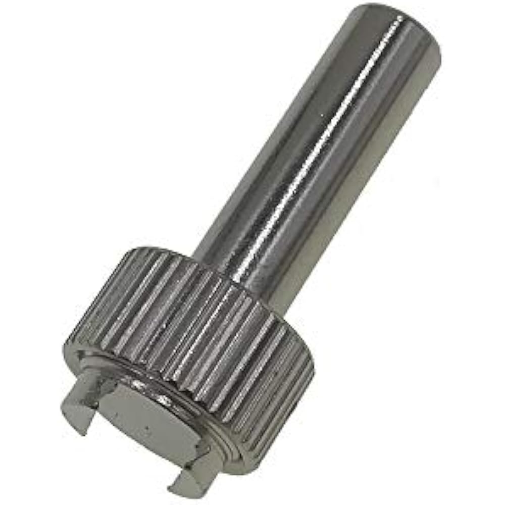 Dial Test Indicator Stems With Knurled Clamp Ring Dovetail Grooved (6mm