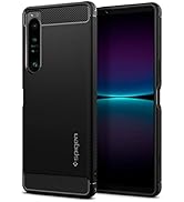 Spigen Rugged Armor Case Compatible with Sony Xperia 1 IV - Matte Black