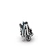 MINU Stroller - Jordan (Charcoal Melange/Silver/Black Leather)