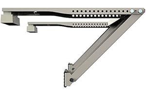 Alpine Hardware American Owned Universal Window Air Conditioner & Heat Pump Bracket Heavy-Duty Window AC Support-Support Air Conditioner Up to 180lbs for 12000 BTU AC to 24000 BTU AC Units Heavy Duty
