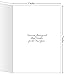 One Jade Lane - Winter White, Set of 20 Happy New Year Cards & Envelopes, 5x7, Heavy Stock Holiday Cards.