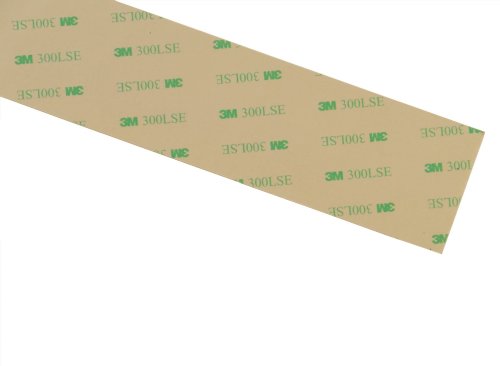 Soles2dance Pack of 3 strips of Size 2" x 36", 3M 9474LE 300LSE super-strong double-sided adhesive/adhesive transfer tape, ideal for attaching digitizers to phones and tablets. [9474-02x36-3pk] - Thumbnail 2