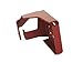 AltRider AT16-5-1111 Rear Brake Reservoir Guard for the Honda CRF1000L Africa Twin - Red