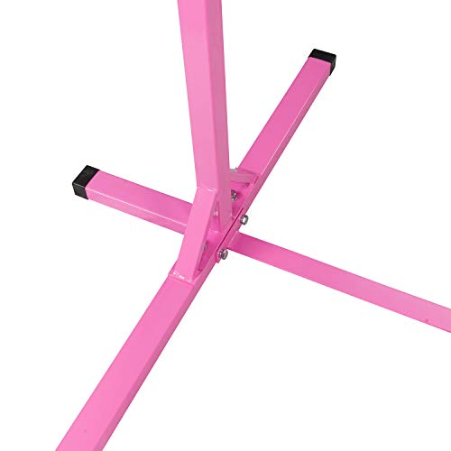 HYD-Parts Adjustable Height Kip Bar Fitness Gymnastics Training Bar, Horizontal Kip Bar for Children