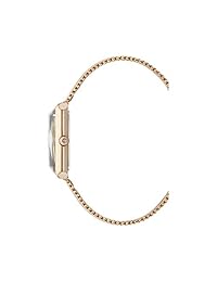 Ted Baker - Reloj de cuarzo para mujer, de acero inoxidable, color rosa, tono dorado (modelo: TE50270011)