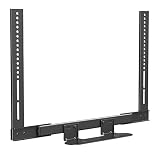 Mounting Dream Soundbar Mount with Easy Access Design for SONOS Beam, SoundBar Bracket with Sliding Block Fits TV up to VESA 600x400mm, Compatible with The Beam Constructed of Duty Aluminum Profile