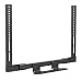 Mounting Dream Soundbar Mount with Easy Access Design for SONOS Beam, SoundBar Bracket with Sliding Block Fits TV up to VESA 600x400mm, Compatible with The Beam Constructed of Duty Aluminum Profile