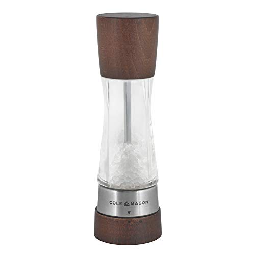 Cole & Mason H594292GU Gourmet Precision Derwent Forest Wood Salt Mill medium