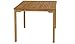 Amazonia Maliana 1-Piece Outdoor Dining Table | Certified Teak | Ideal for Patio and Indoors