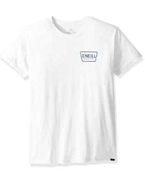 Men's Modern Fit Front and Back Logo Short Sleeve Tee