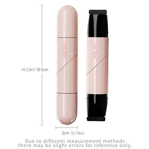 Eyeliner Stamp Set of 2 Foldable Gel Eyeliner Stamp for Perfect Wings Waterproof and Smudge Resistant (Black + Brown)
