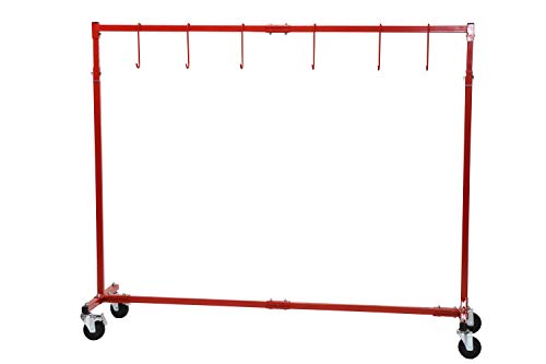 Dragway Tools Painting and Drying Stand with 6 Hooks for Hoods Doors Fenders