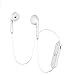 Wireless Bluetooth Headphones, GEJIN Bluetooth 4.1 Waterproof Sports Earphones, Noise Cancelling Earbuds (White) (White)
