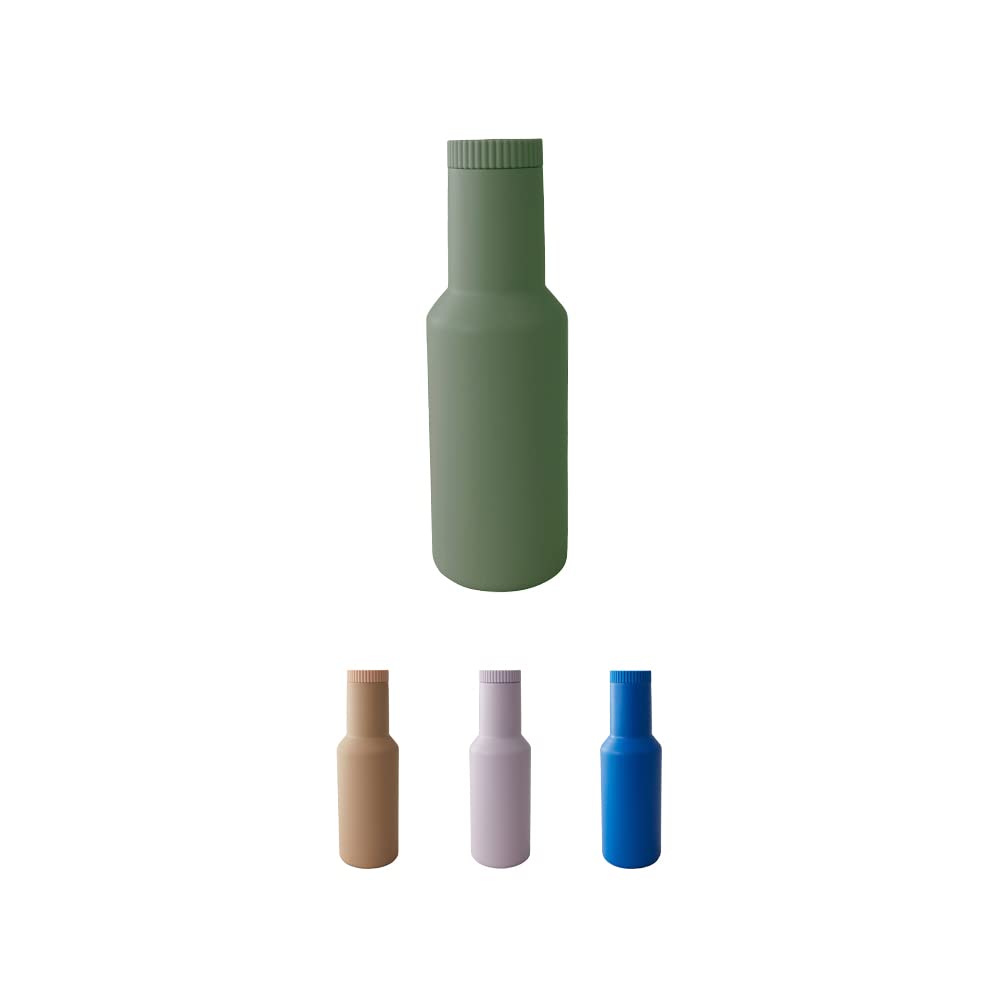 Design Letters Carafe | Use the Carafe as a Thermos Flask, To Go Cup, Camping Mug | Stainless Steel Thermos Flask 1 Litre | Carafe with Lid | Ideal for Travel and at Home