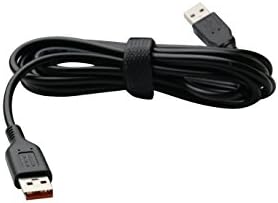 Roxelt 8.2 feet (2.5m) USB Yoga Cable of Ac Adapter Charger Power Supply for Lenovo IBM Yoga 3 Pro Yoga 3 11 Yoga 3 14 Yoga 3-1470 Yoga3 11-5Y10 Yoga3 14-IFI Yoga3 11-5Y10 Yoga 3-1470 Yoga 900