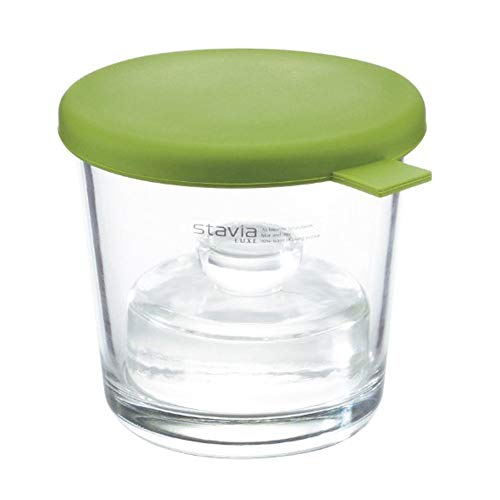 Risu Glass Pickling Pot - Round Green - Thumbnail 6
